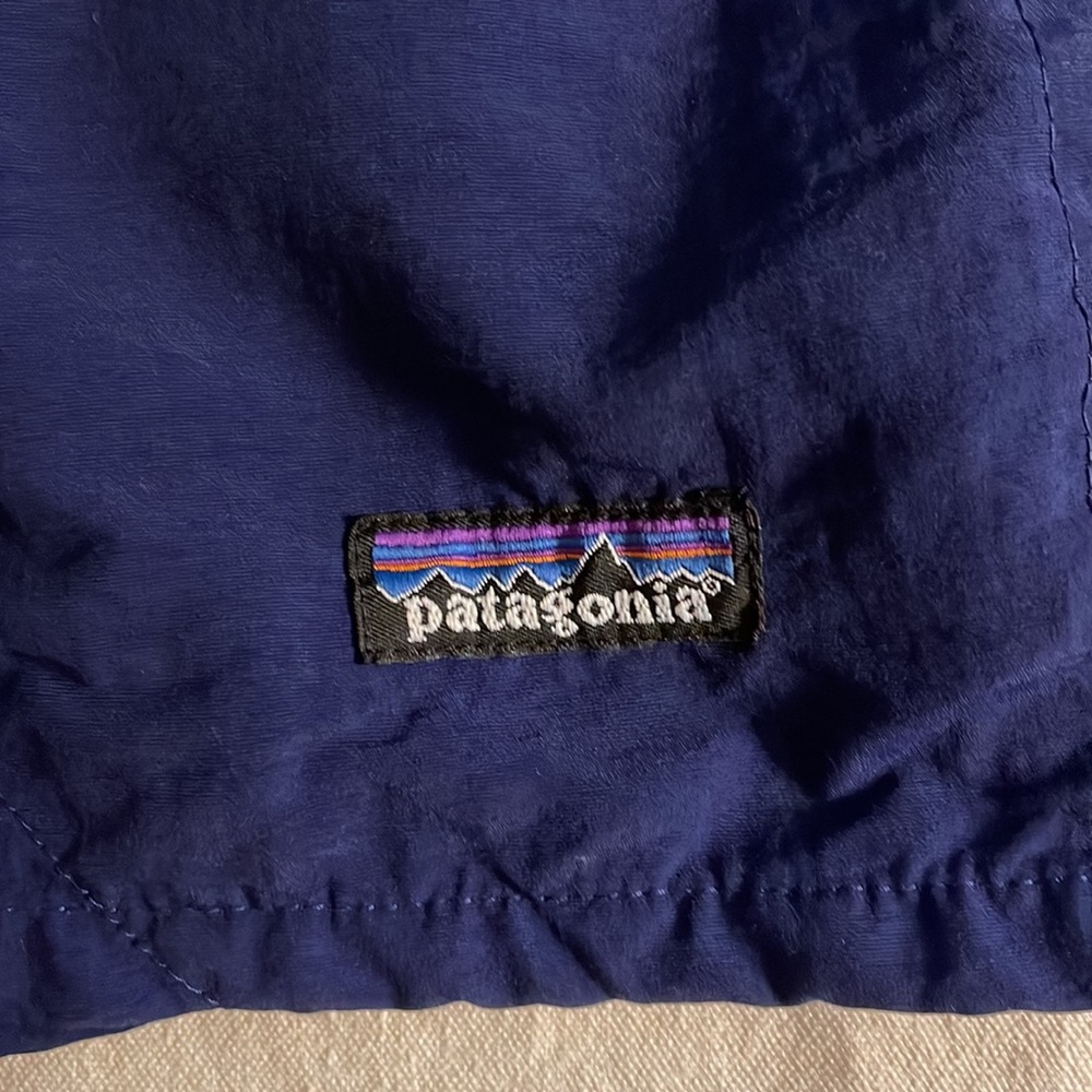 SALE 🔥🔥Patagonia Mens Swim Trunks Navy Blue Size XL - Picture 2 of 9